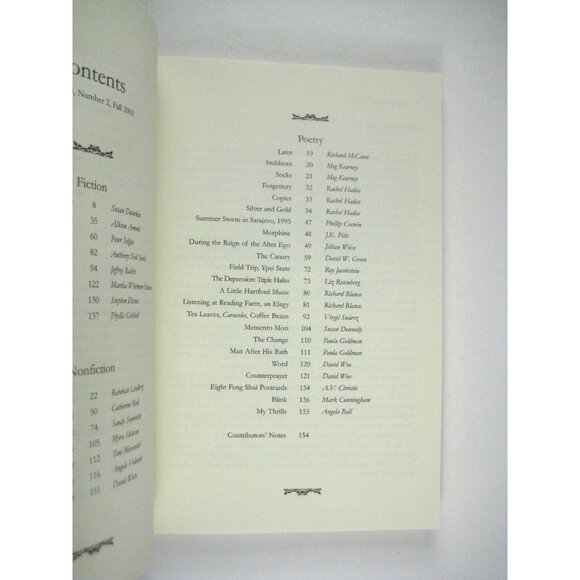 Bellevue Literary Review Journal Humanity 2003 Paperback Volume 3 No 2 - Picture 5 of 9